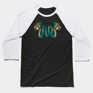 Jaguar Serpent Baseball T-Shirt